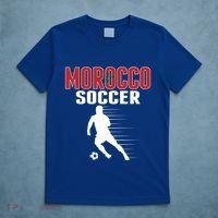 Morocco Soccer Fans Jersey Great Gift Moroccan Football Supporters Cool Gift T-Shirt thumb 5