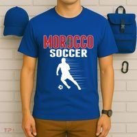 Morocco Soccer Fans Jersey Great Gift Moroccan Football Supporters Cool Gift T-Shirt thumb 6