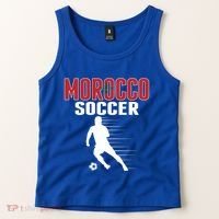 Morocco Soccer Fans Jersey Great Gift Moroccan Football Supporters Cool Gift Tank Top thumb 2