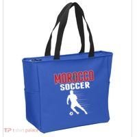 Morocco Soccer Fans Jersey Great Gift Moroccan Football Supporters Cool Gift Tote Bag thumb 2