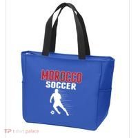 Morocco Soccer Fans Jersey Great Gift Moroccan Football Supporters Cool Gift Tote Bag thumb 3