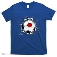 Morocco Soccer Fans Jersey Proud Moroccan Football Lovers Funny Gift T-Shirt thumb 0