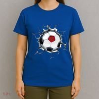 Morocco Soccer Fans Jersey Proud Moroccan Football Lovers Funny Gift T-Shirt thumb 4