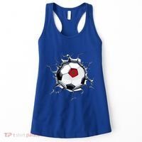Morocco Soccer Fans Jersey Proud Moroccan Football Lovers Funny Gift Women's Tank Top thumb 0