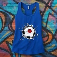 Morocco Soccer Fans Jersey Proud Moroccan Football Lovers Funny Gift Women's Tank Top thumb 3