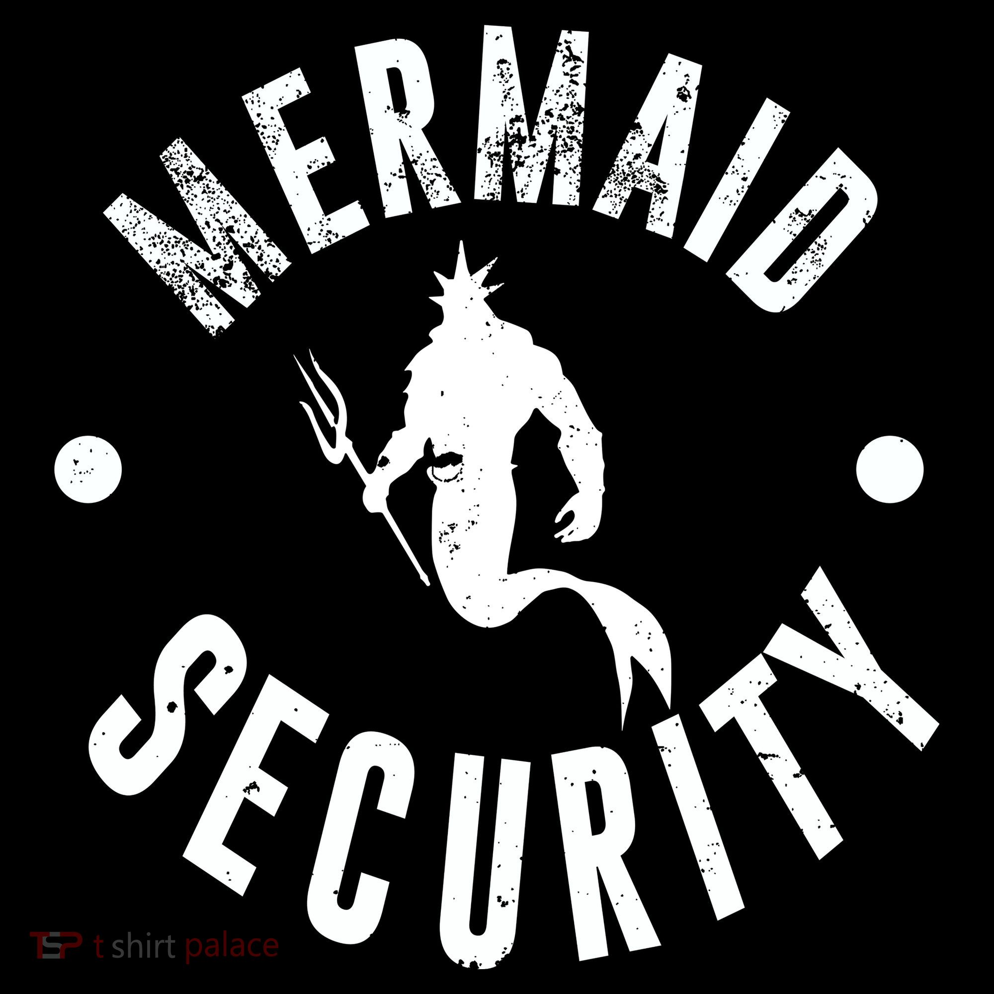 Mermaid Security Funny Swimming Costume Apron