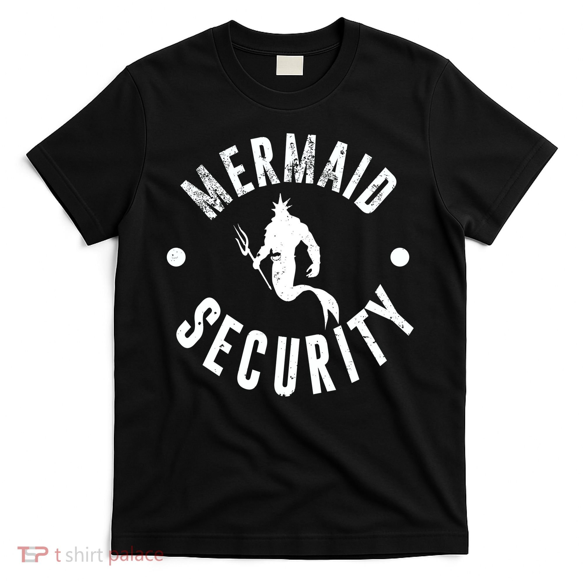 Mermaid Security Funny Swimming Costume T-Shirt