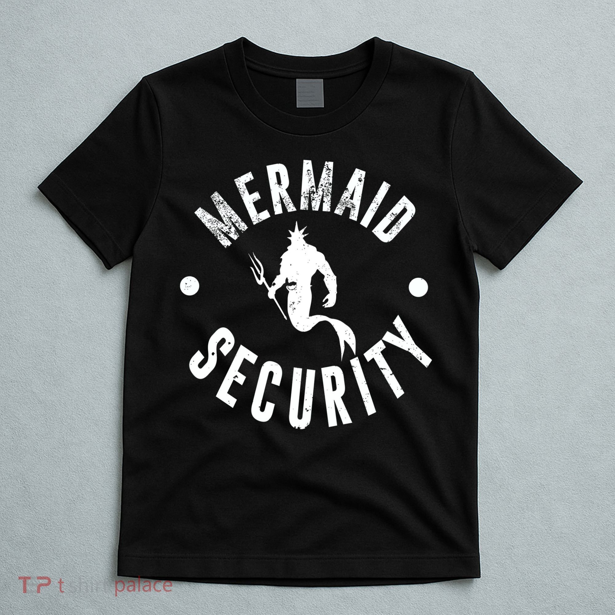 Mermaid Security Funny Swimming Costume T-Shirt