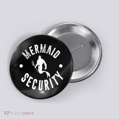 Mermaid Security Funny Swimming Costume Button