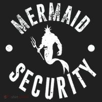 Mermaid Security Funny Swimming Costume Beanie thumb 2