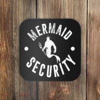 Mermaid Security Funny Swimming Costume Coaster thumb 0