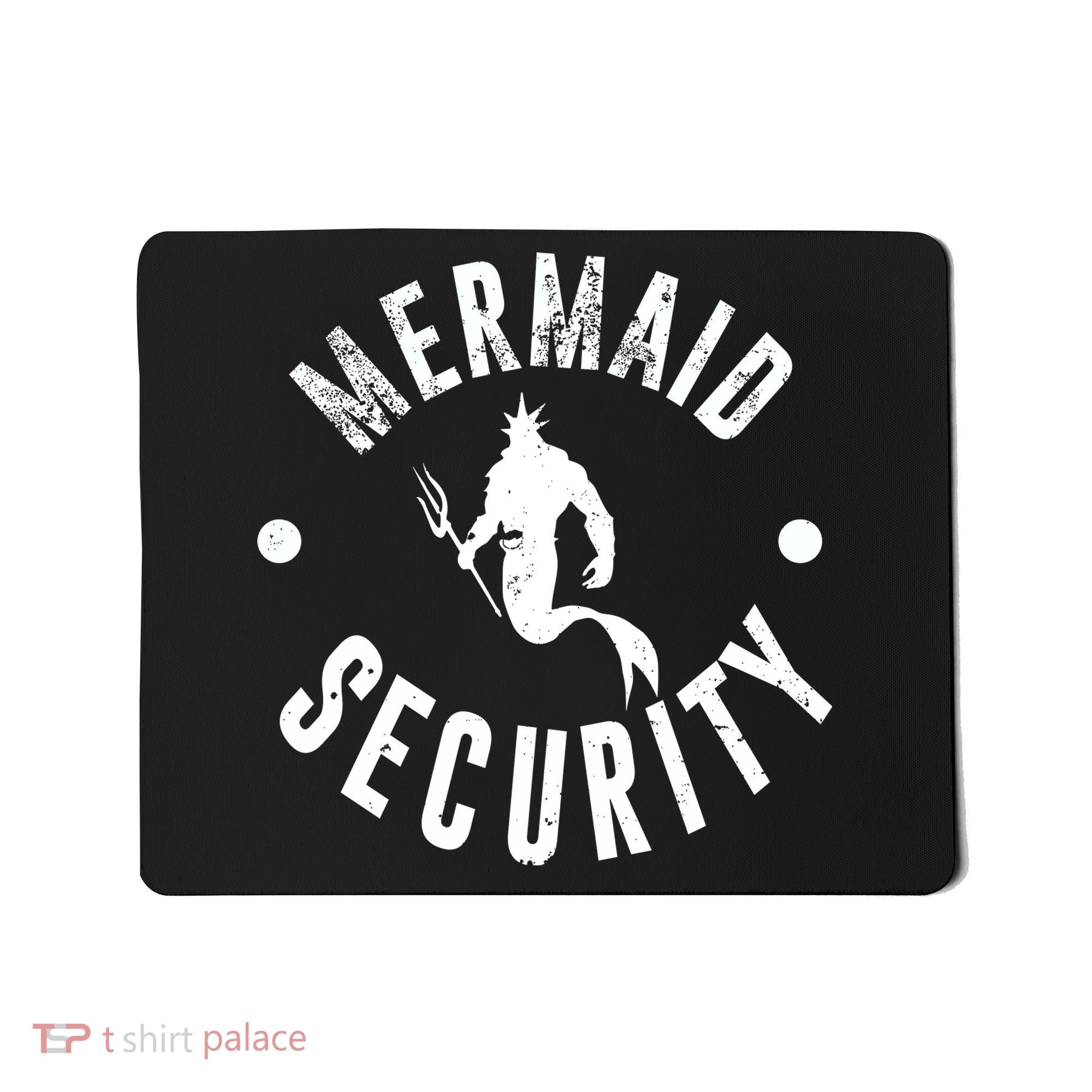 Mermaid Security Funny Swimming Costume Mousepad