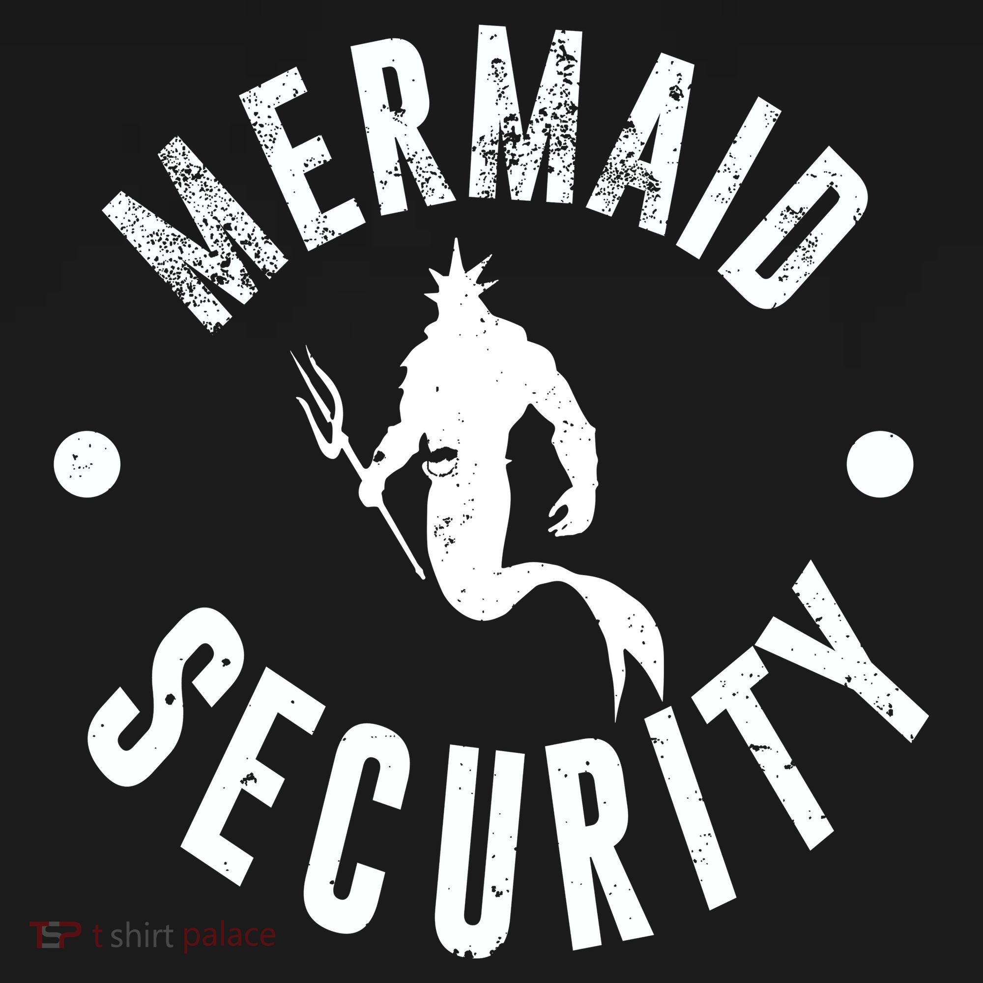 Mermaid Security Funny Swimming Costume Kids Long Sleeve Shirt