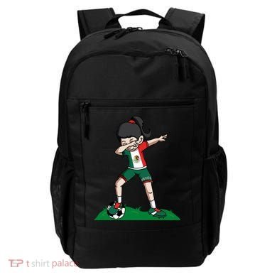 Mexico Soccer Girl Dabbing Backpack