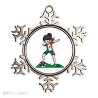 Mexico Soccer Girl Dabbing Ornament thumb 0