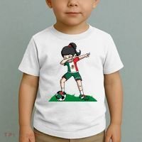 Mexico Soccer Girl Dabbing Toddler T-Shirt thumb 2