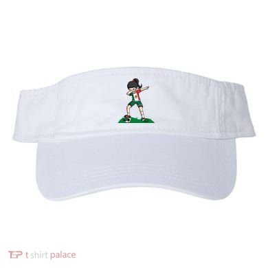 Mexico Soccer Girl Dabbing Visor
