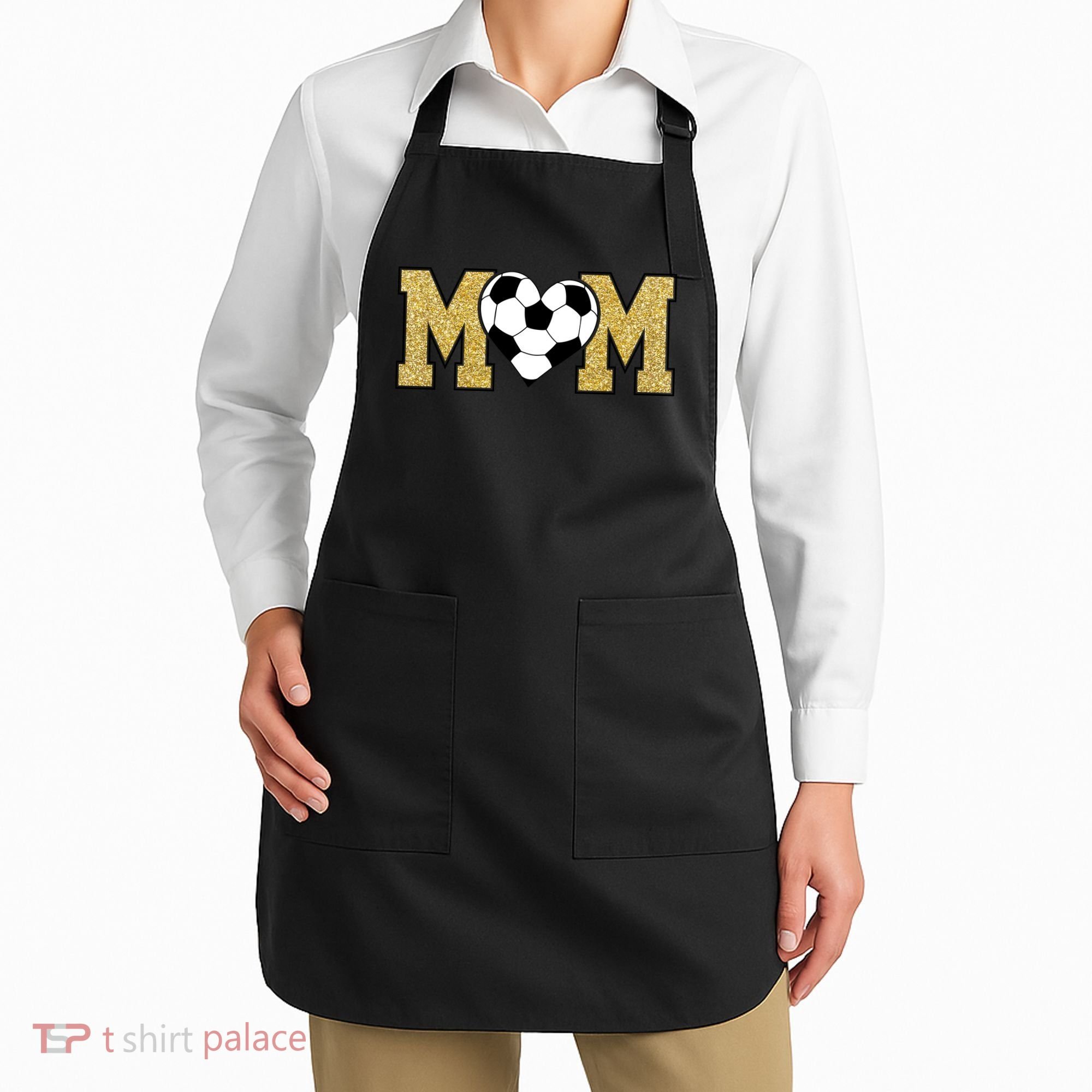 Mom Soccer Gift For Sports Moms Apron
