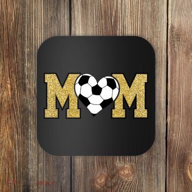 Mom Soccer Gift For Sports Moms Coaster