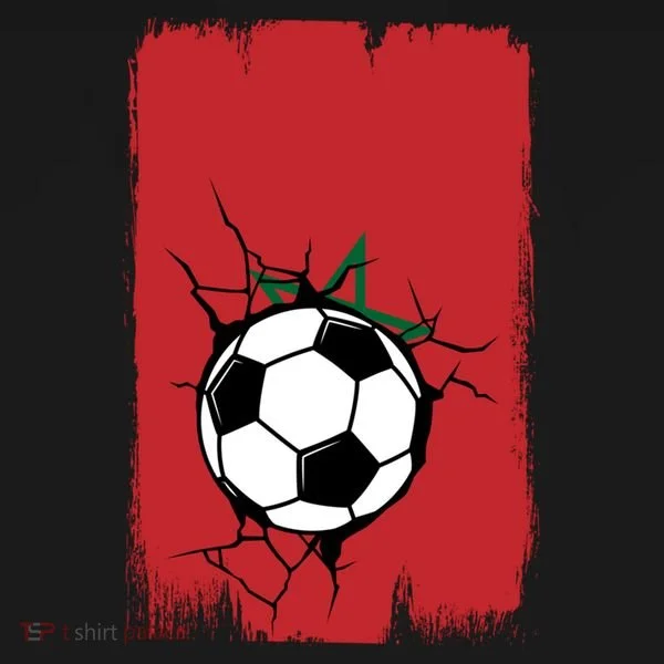 Morocco Soccer Gift Doggie Tank