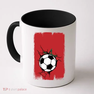 Morocco Soccer Gift Coffee Mug
