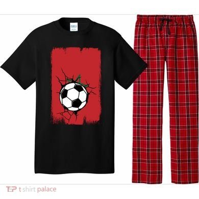 Morocco Soccer Gift Pajama Set