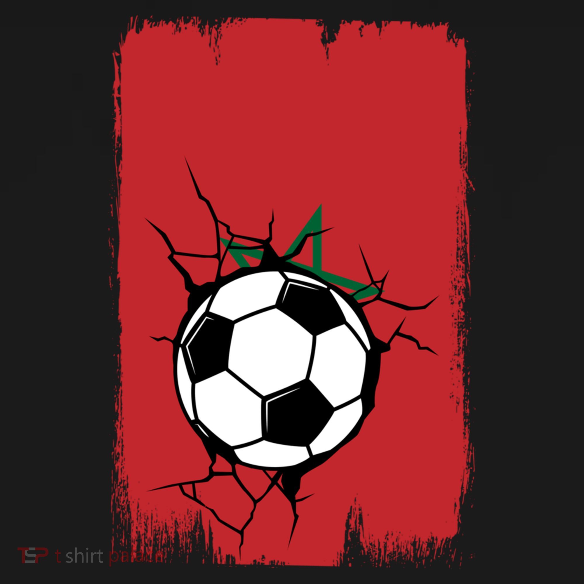Morocco Soccer Gift Pajama Set