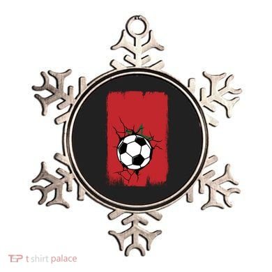 Morocco Soccer Gift Ornament
