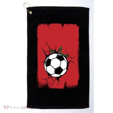Morocco Soccer Gift Golf Towel