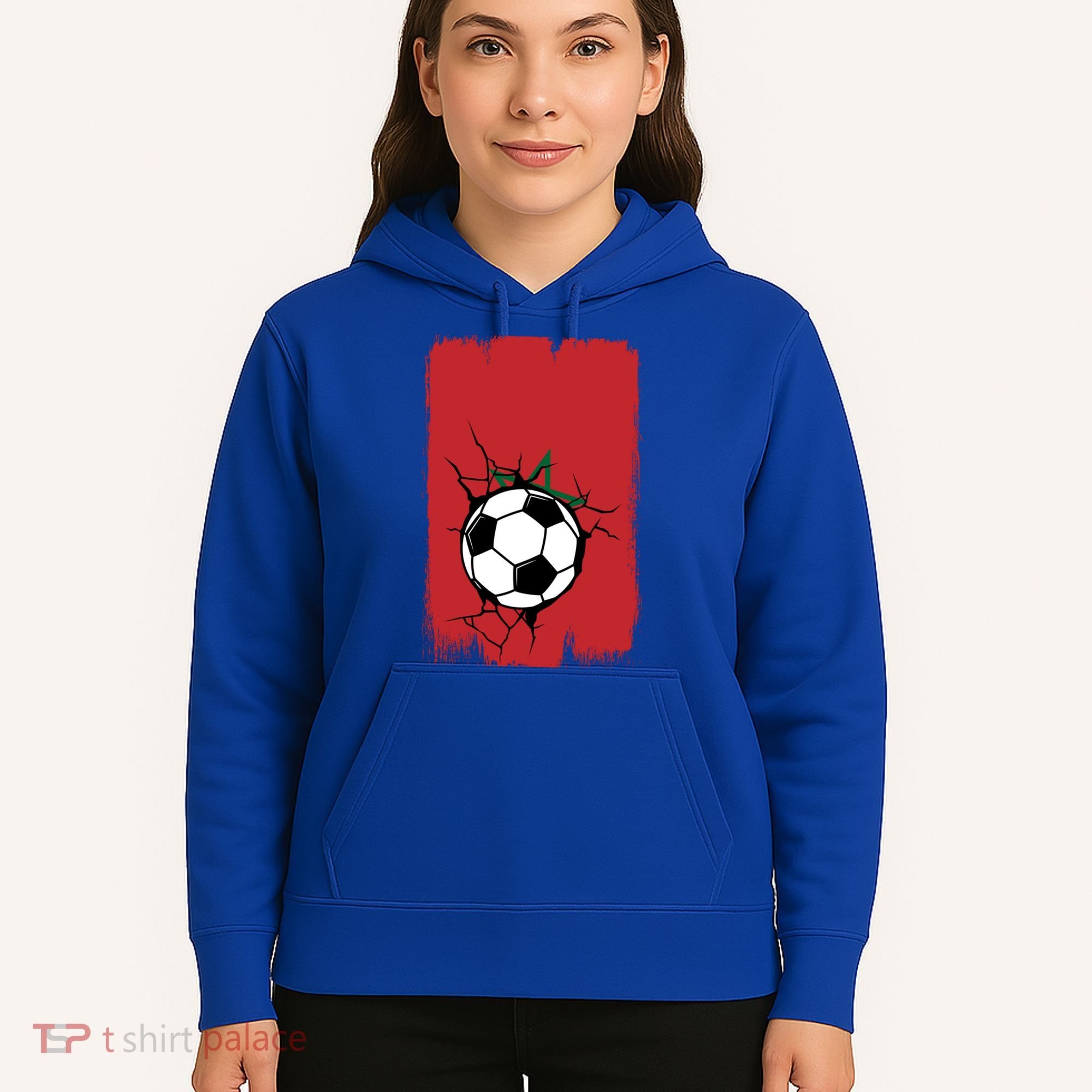 Morocco Soccer Gift Hoodie