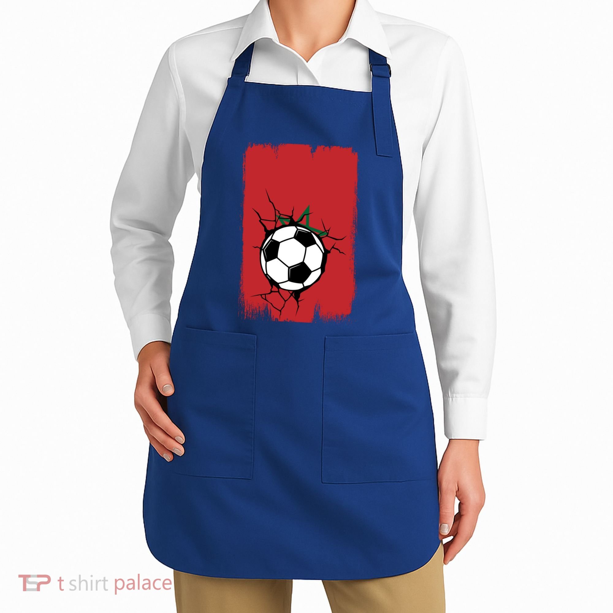 Morocco Soccer Gift Apron