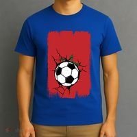 Morocco Soccer Gift T-Shirt thumb 3