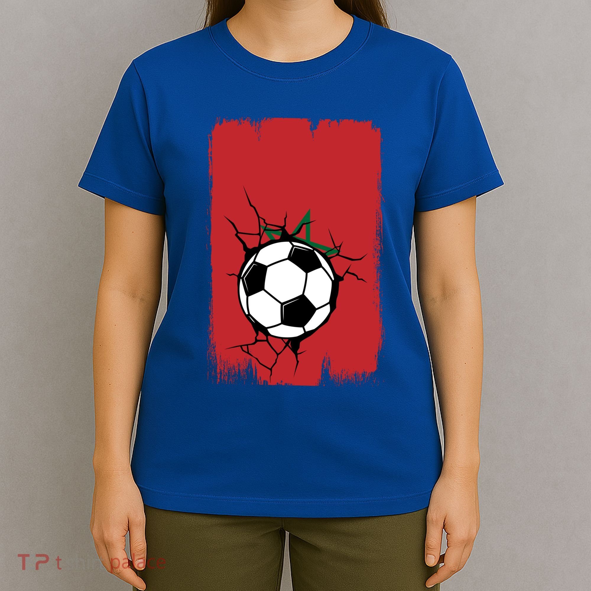 Morocco Soccer Gift T-Shirt