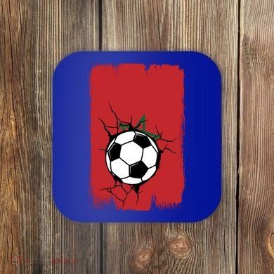 Morocco Soccer Gift Coaster