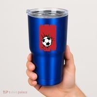 Morocco Soccer Gift Tumbler thumb 2