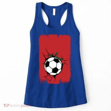 Morocco Soccer Gift Women's Tank Top