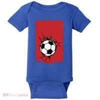 Morocco Soccer Gift Baby Bodysuit thumb 0