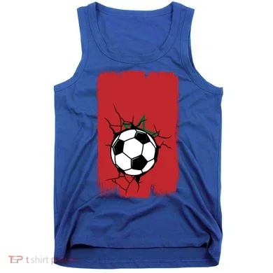 Morocco Soccer Gift Tank Top