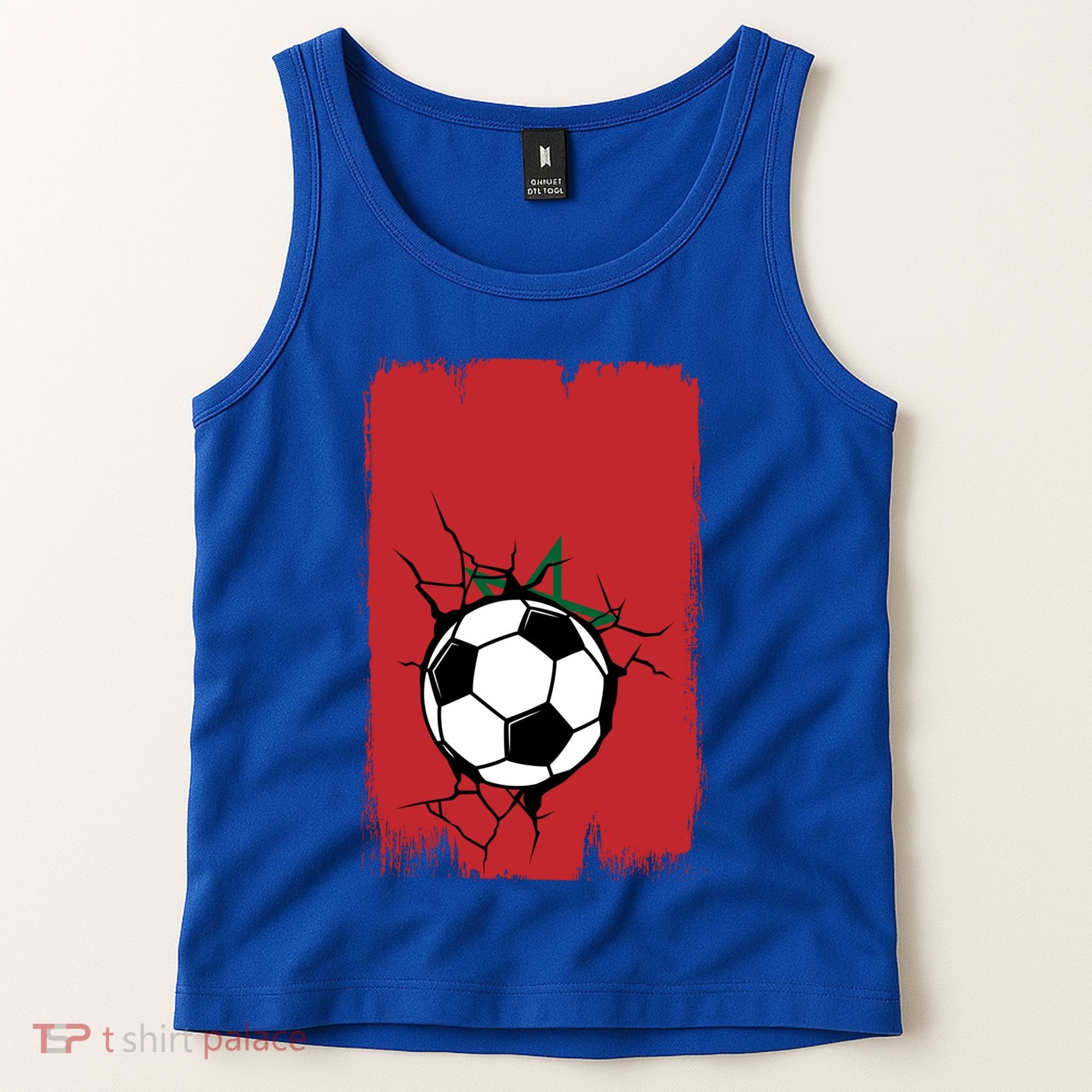 Morocco Soccer Gift Tank Top