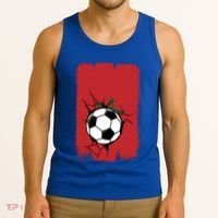 Morocco Soccer Gift Tank Top thumb 3