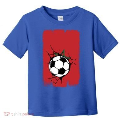 Morocco Soccer Gift Toddler T-Shirt