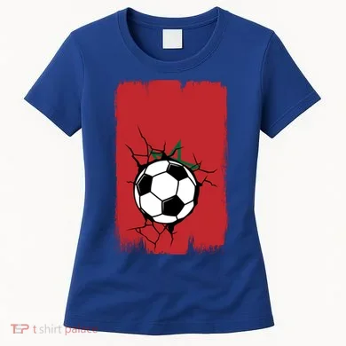 Morocco Soccer Gift Women's T-Shirt