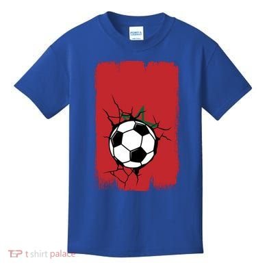 Morocco Soccer Gift Kids T-Shirt