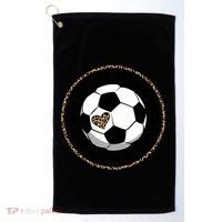 My Soccer Grammy Voice Grammy Of A Soccer Player Grammy Gift Golf Towel thumb 0