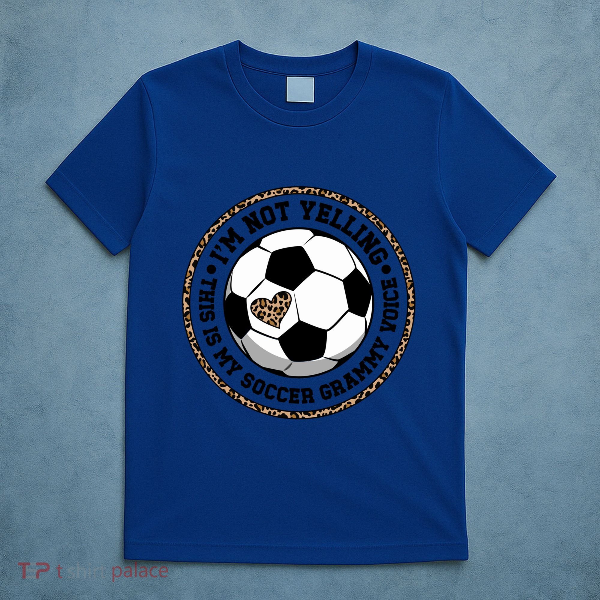 My Soccer Grammy Voice Grammy Of A Soccer Player Grammy Gift T-Shirt