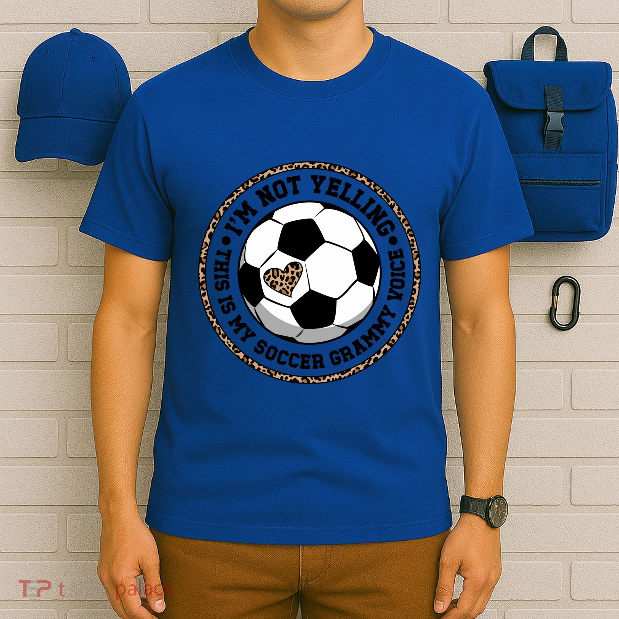 My Soccer Grammy Voice Grammy Of A Soccer Player Grammy Gift T-Shirt