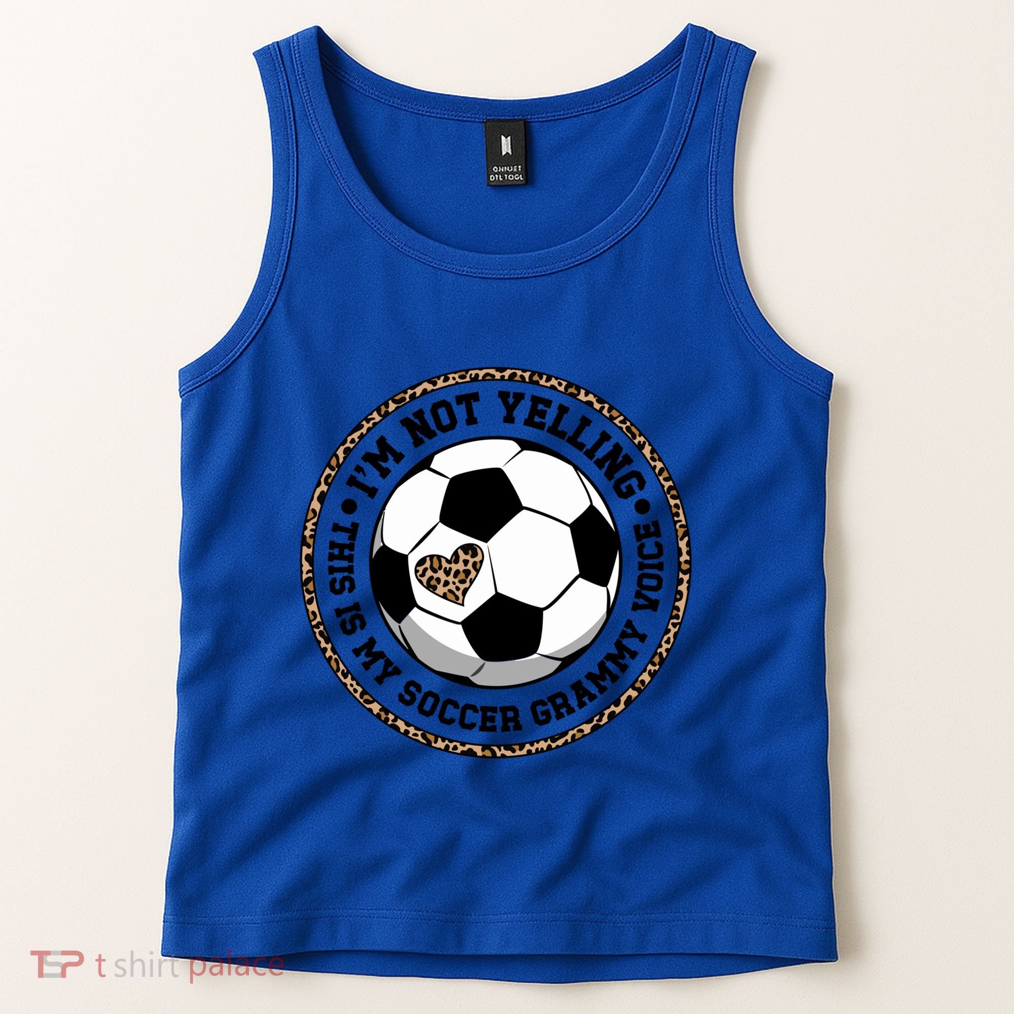 My Soccer Grammy Voice Grammy Of A Soccer Player Grammy Gift Tank Top