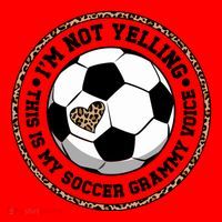 My Soccer Grammy Voice Grammy Of A Soccer Player Grammy Gift Santa Hat thumb 1