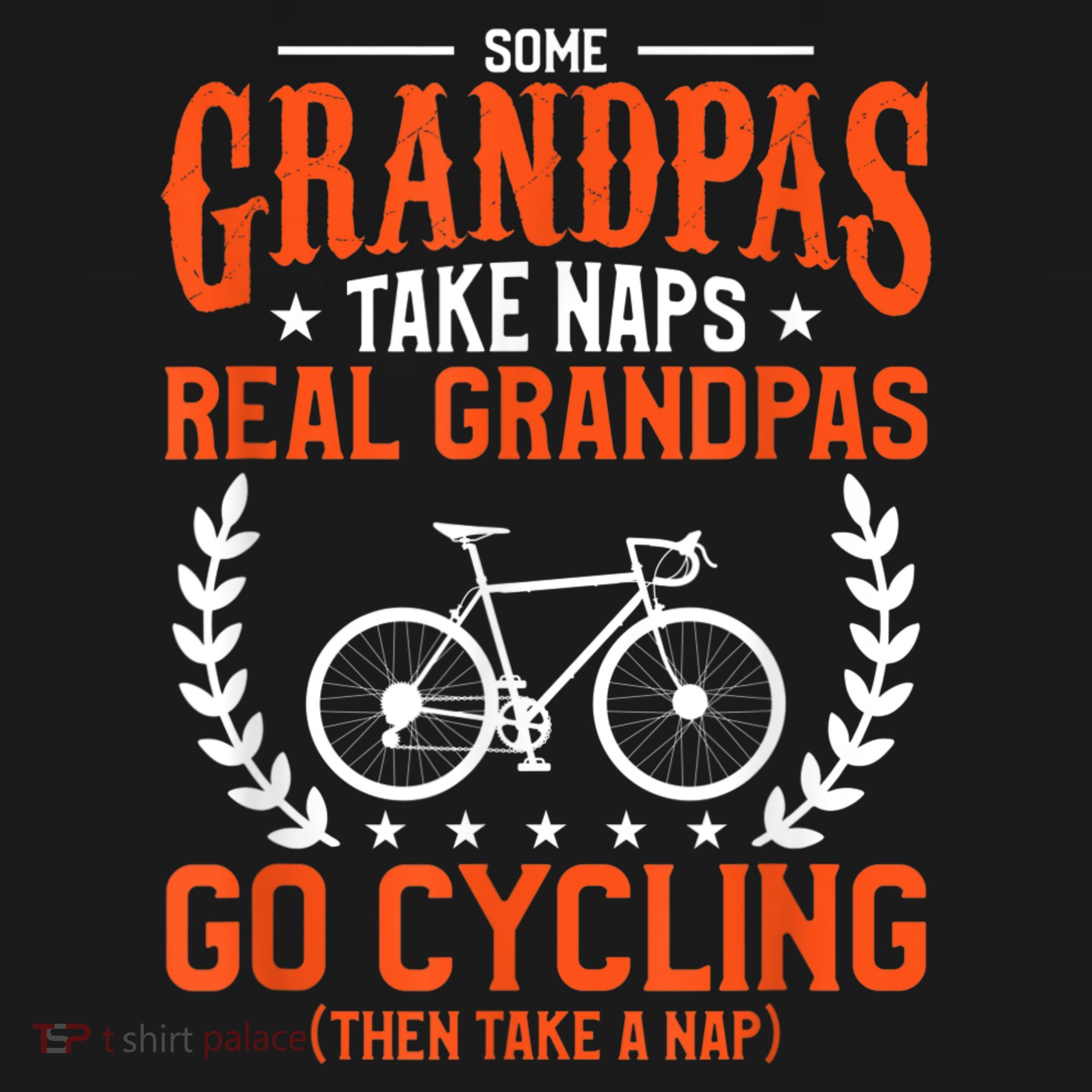 Mens Some Grandpas Take Naps Real Grandpas Go Cycling Cyclist Apron