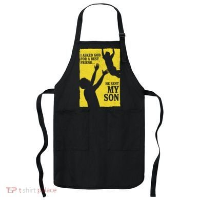 God Sent Me My Son Apron